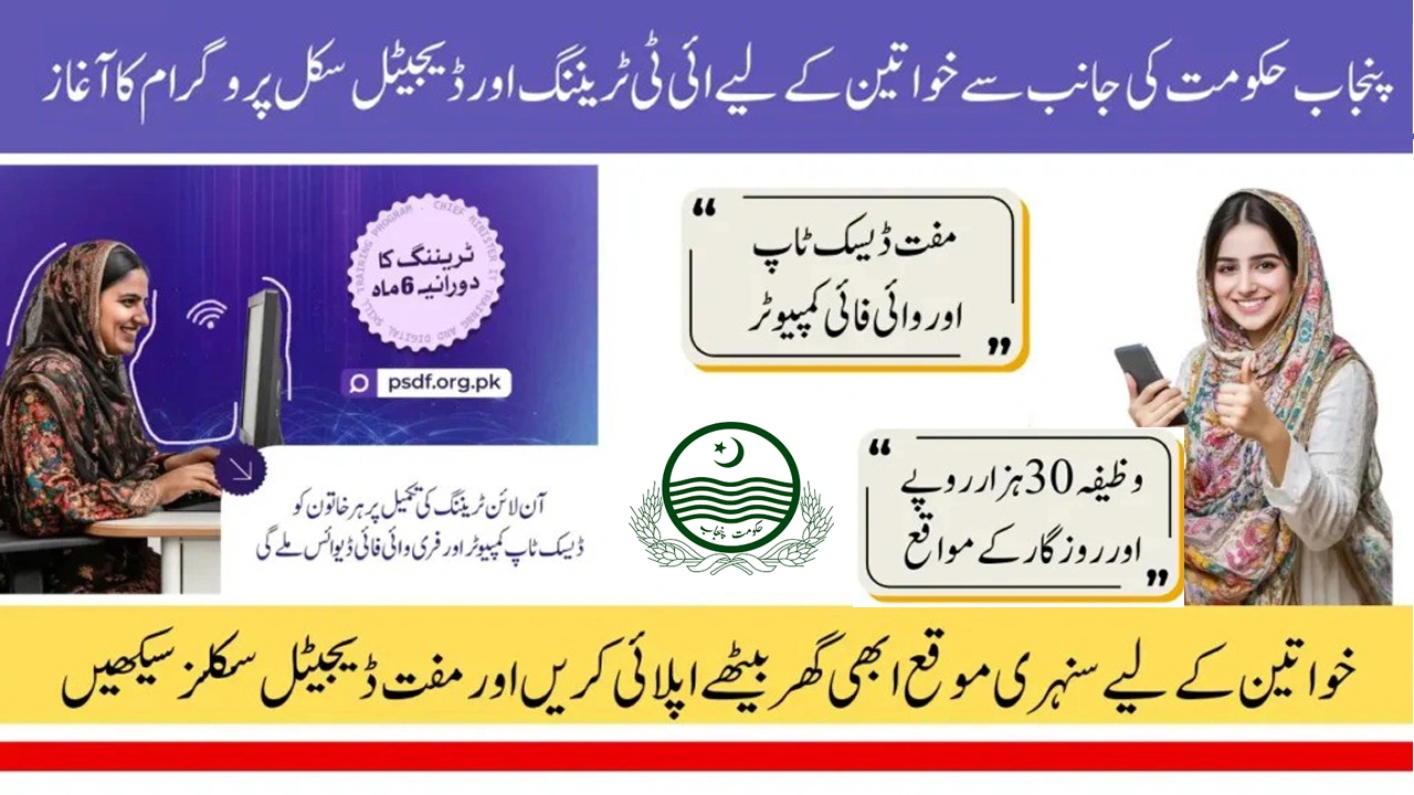 CM Punjab Digital Skills Program 2025